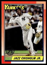 2025 Topps 1990 Topps #T90-99 Jazz Chisholm Jr.