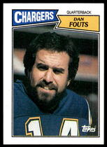 1987 Topps Base Set #340 Dan Fouts