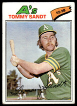 1977 Topps Base Set #616 Tommy Sandt