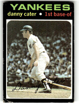 1971 Topps Base Set #358 Danny Cater