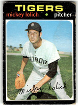 1971 Topps Base Set #133 Mickey Lolich