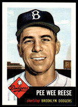 1991 Topps Archives 1953 #76 Pee Wee Reese