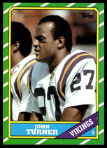 1986 Topps Base Set #301 John Turner