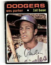 1971 Topps Base Set #430 Wes Parker