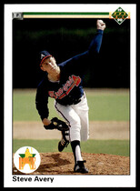 1990 Upper Deck Base Set #65 Steve Avery
