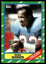 1986 Topps Base Set #351 Mike Rozier
