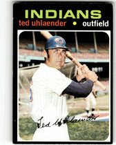 1971 Topps Base Set #347 Ted Uhlaender