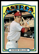 1972 Topps Base Set #466 Norm Miller