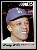 1970 Topps Base Set #595 Maury Wills