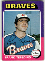 1975 Topps Base Set #9 Frank Tepedino