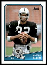 1988 Topps Base Set #328 Marcus Allen