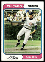 1974 Topps Base Set #378 Burt Hooton