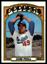 1972 Topps Base Set #322 Jose Pena