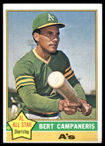 1976 Topps Base Set #580 Bert Campaneris