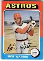 1975 Topps Base Set #227 Bob Watson