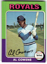 1975 Topps Base Set #437 Al Cowens