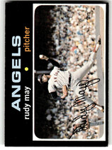 1971 Topps Base Set #318 Rudy May