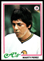 1978 Topps Base Set #613 Marty Perez