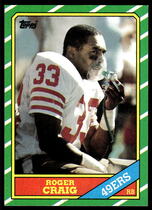 1986 Topps Base Set #157 Roger Craig