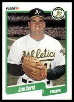 1990 Fleer Base Set #4 Jim Corsi