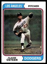 1974 Topps Base Set #42 Claude Osteen