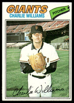 1977 Topps Base Set #73 Charlie Williams