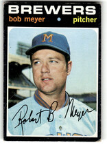 1971 Topps Base Set #456 Bob Meyer