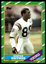 1986 Topps Base Set #296 Buster Rhymes