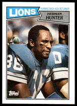 1987 Topps Base Set #325 Herman Hunter