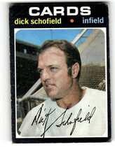 1971 Topps Base Set #396 Dick Schofield