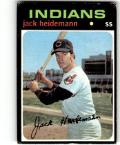 1971 Topps Base Set #87 Jack Heidemann