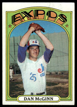 1972 Topps Base Set #473 Dan McGinn