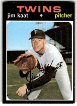 1971 Topps Base Set #245 Jim Kaat