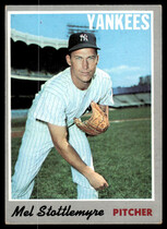 1970 Topps Base Set #100 Mel Stottlemyre