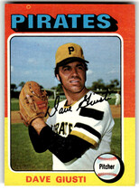 1975 Topps Base Set #53 Dave Giusti