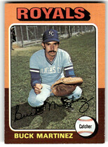 1975 Topps Base Set #314 Buck Martinez