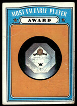 1972 Topps Base Set #622 MVP Award