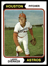 1974 Topps Base Set #660 Larry Dierker