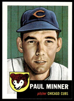 1991 Topps Archives 1953 #92 Paul Minner