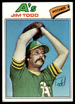 1977 Topps Base Set #31 Jim Todd