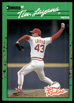 1990 Donruss Rookies #23 Tim Layana