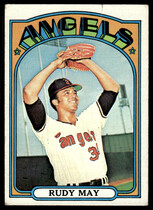 1972 Topps Base Set #656 Rudy May