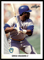 1990 Leaf Base Set #111 Greg Vaughn