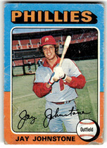 1975 Topps Base Set #242 Jay Johnstone