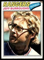 1977 Topps Base Set #55 Jeff Burroughs