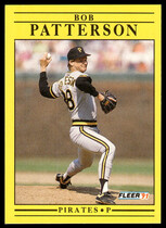 1991 Fleer Base Set #45 Bob Patterson