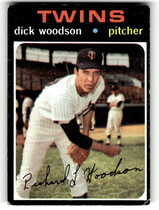 1971 Topps Base Set #586 Dick Woodson