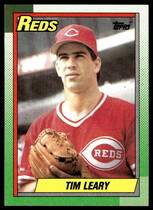 1990 Topps Base Set #516 Tim Leary