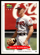 1991 Classic Classic/Best #225 Bruce Schreiber