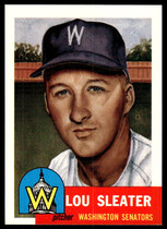 1991 Topps Archives 1953 #224 Lou Sleater